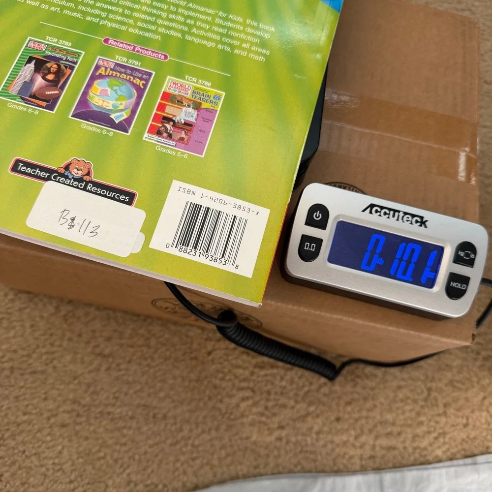 World Almanac for Kids Scavenger Hunts Grades 6-8 Workbook TCR 3853 Paperback